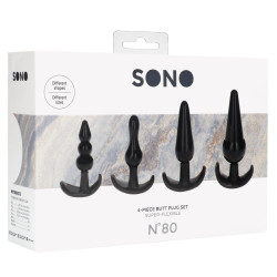 Sono Set de 4 plugs Variés Sono N°80
